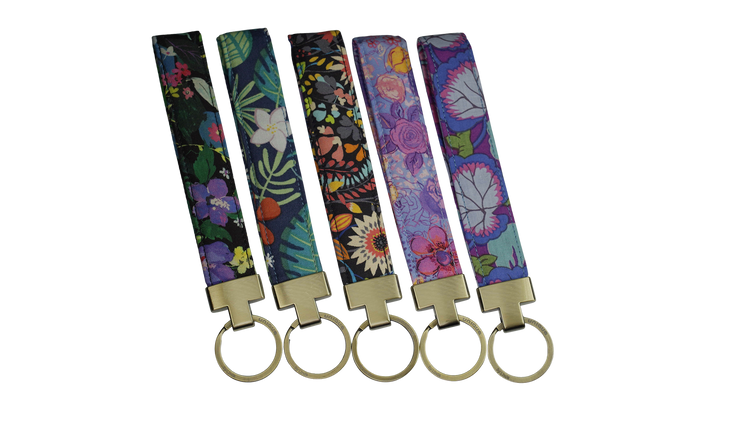 Flat Wristlet Keychain