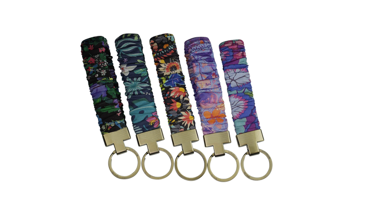 Scrunchie Wristlet Keychain