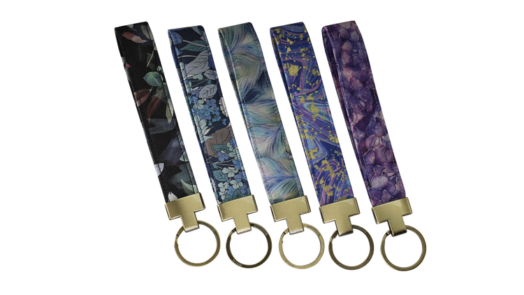 Flat Wristlet Keychain