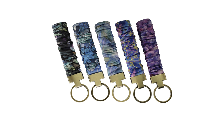 Scrunchie Wristlet Keychain