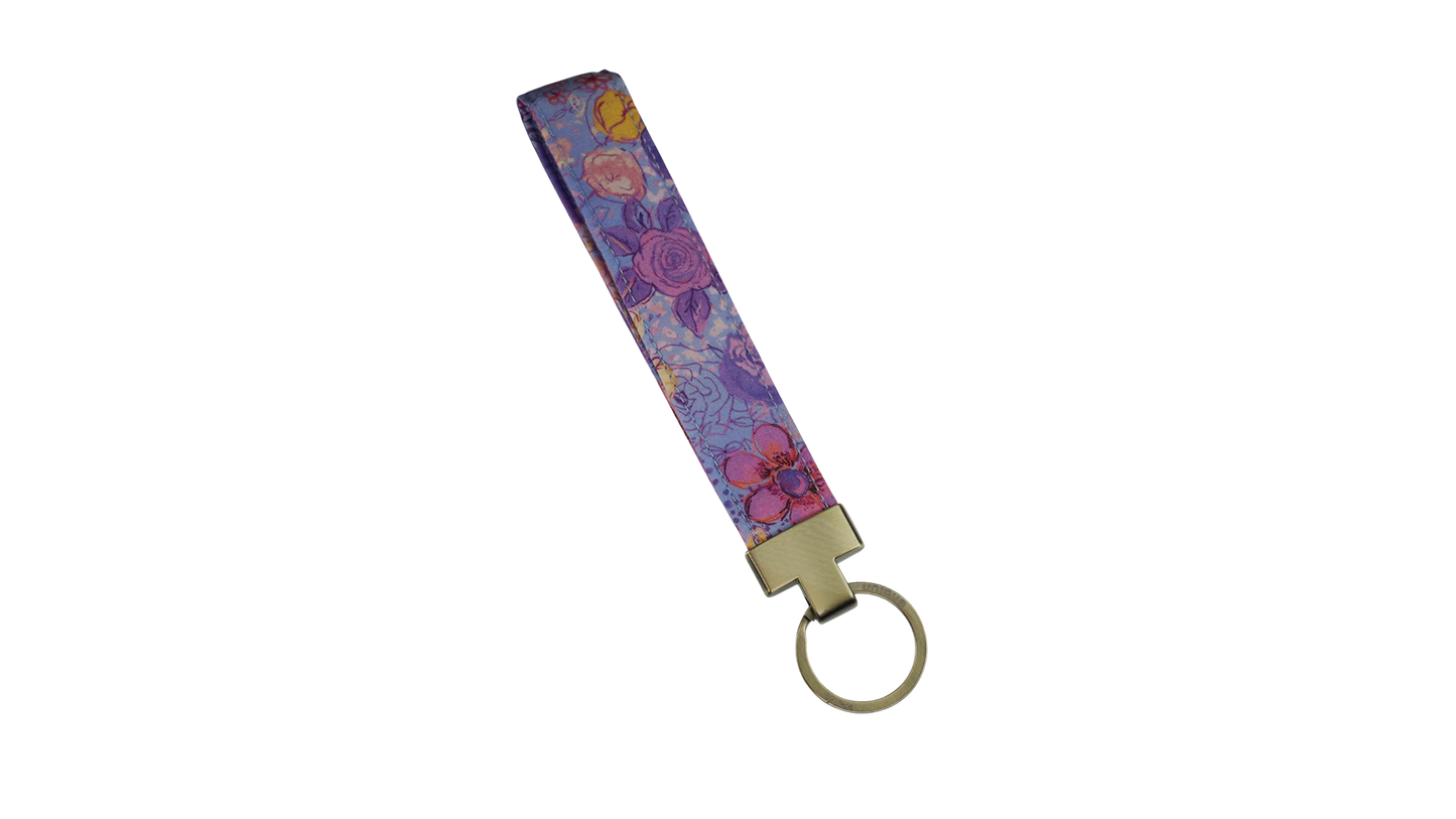 Flat Wristlet Keychain