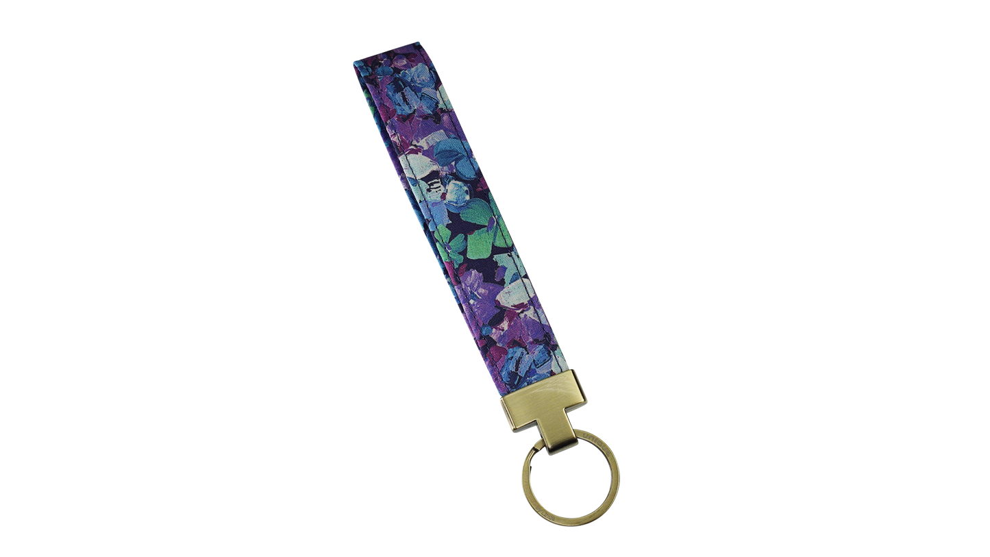 Flat Wristlet Keychain